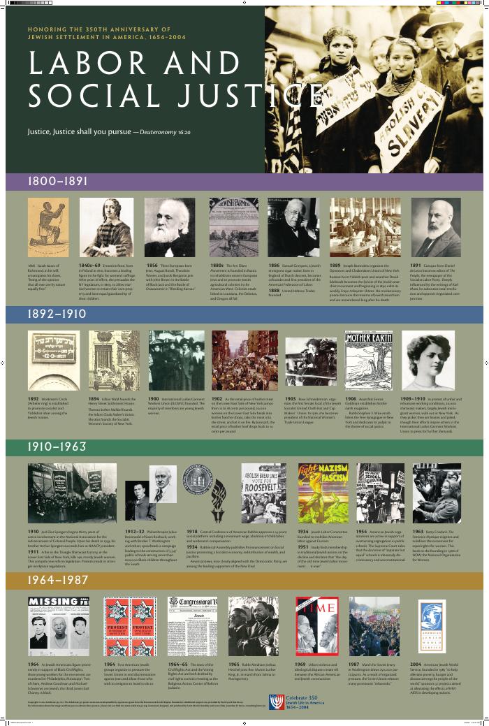 Labor & Social Justice poster